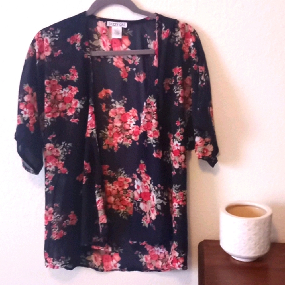 Floral Light Cardigan